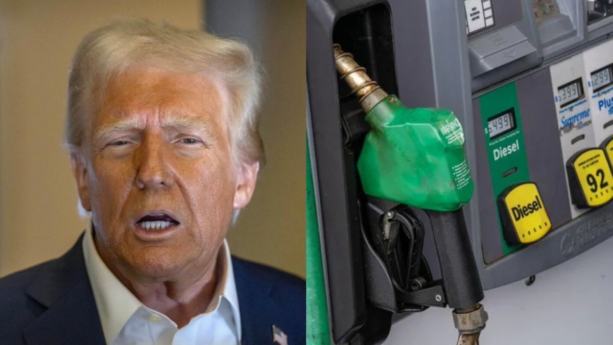 HQNewsNow's tweet photo. The national average price of diesel has skyrocketed to $5.82 per gallon.

This sets a new record for the most expensive price of all time. https://t.co/NiKZhH8cjD