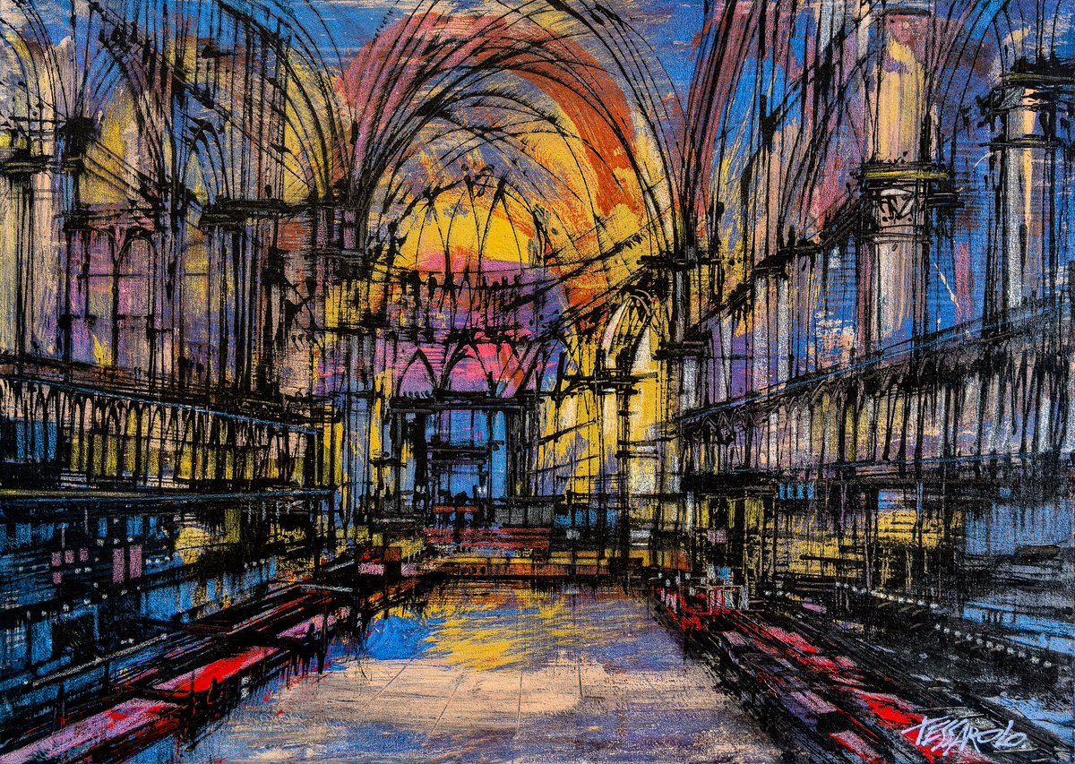 GermanTessarolo's tweet photo. No pinto la arquitectura que veo.
Pinto la memoria que deja en mí.

“Basílica”
Acrílico sobre lienzo · 70 × 100 cm · 2014

#Germantessarolo #Basilica #ArteContemporaneo #Pintura https://t.co/KWI3Kaqb7R
