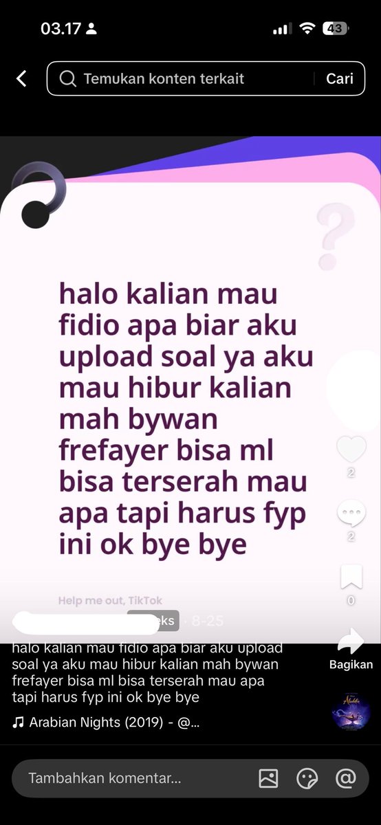 inibukanghazi's tweet photo. vt adeku: 

balasan abiku: https://t.co/CbdOpY9zBV