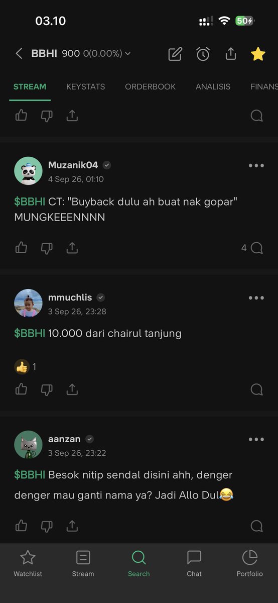 MDustintrd's tweet photo. Media: Allo Bank siapkan buyback saham hingga 300M

Stream stockbit: KONDUSIF tuh komennye https://t.co/uTYUFYBr7i