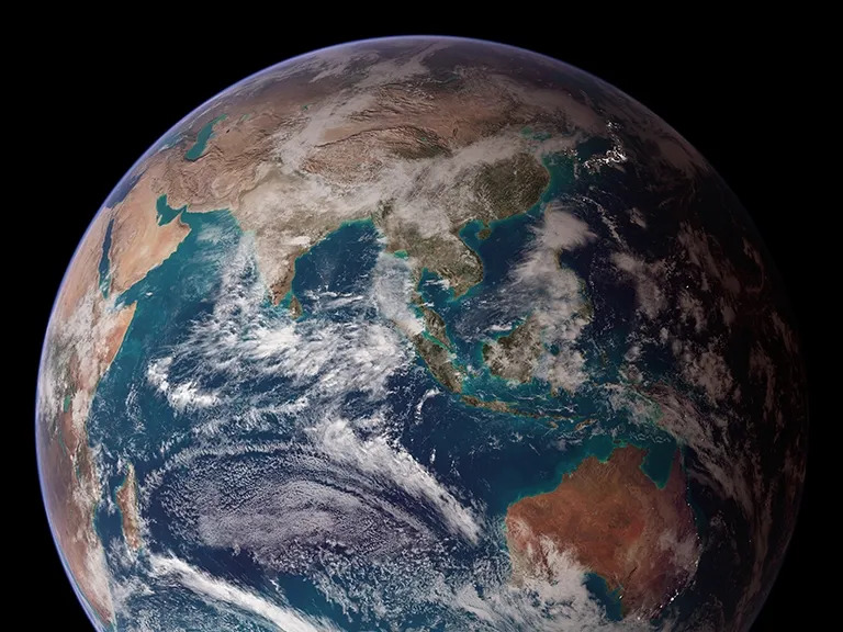 Satellite view of Earth. Credit: NASA