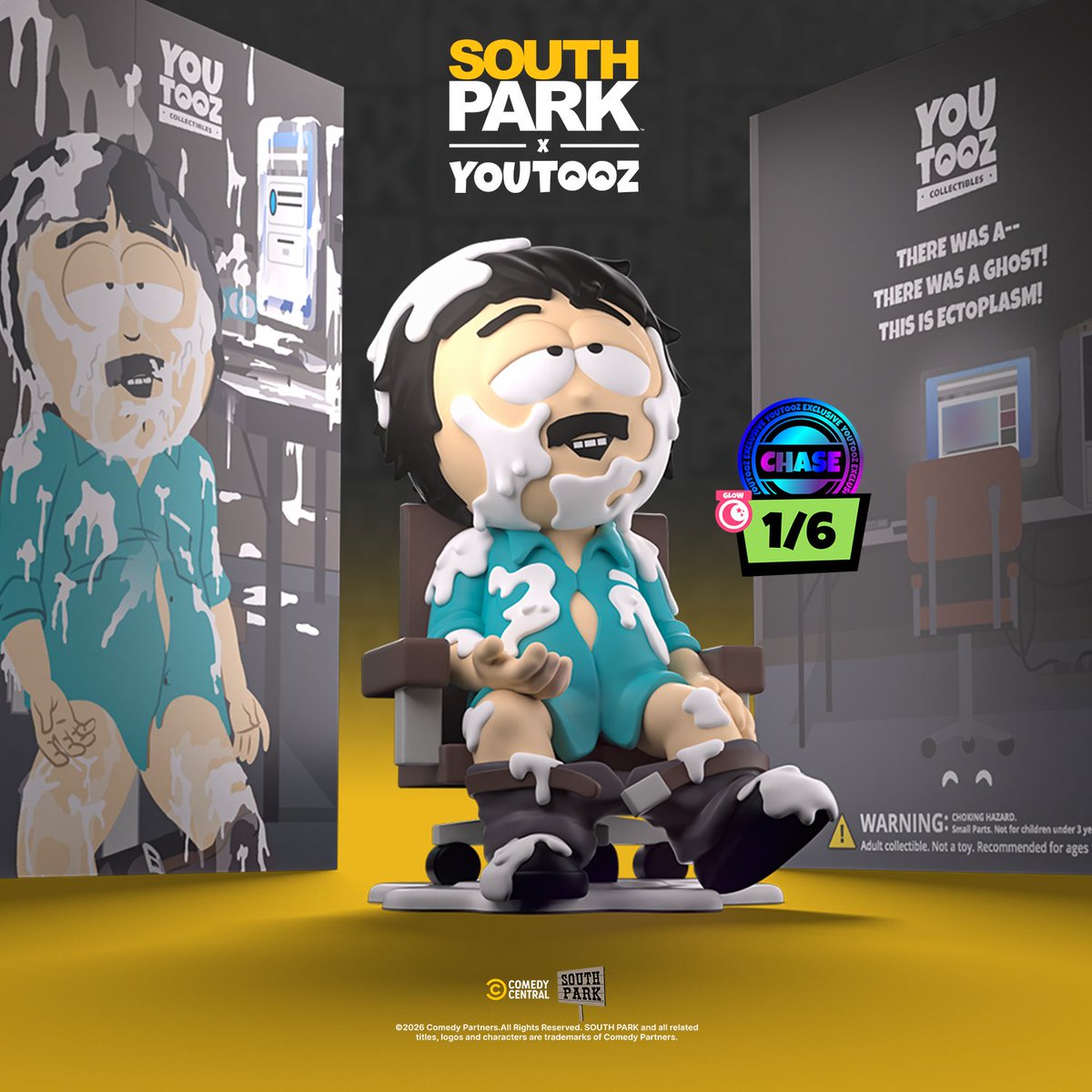 youtooz's tweet photo. Shop the new South Park Ectoplasm Randy figure from Youtooz!!