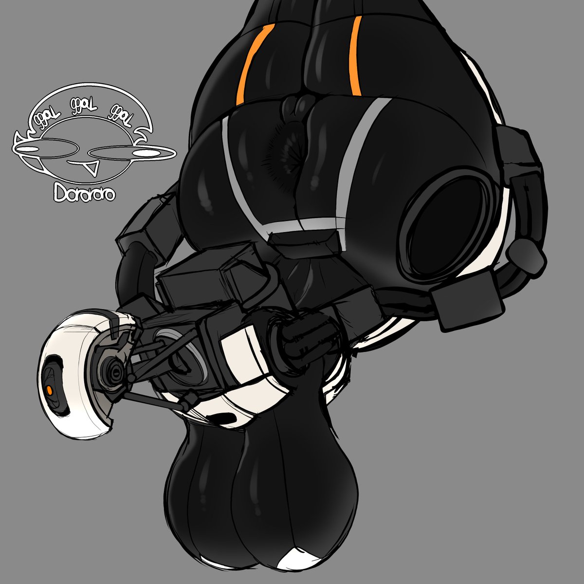 Da_ra_ra_ra's tweet photo. thicc glados https://t.co/XTiY6L5Cws