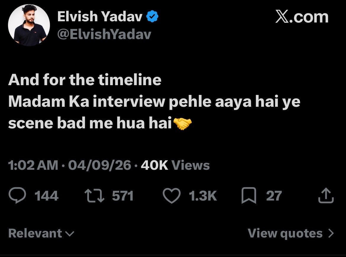 kaleshi_kido's tweet photo. JAB JAB EVISH DARTA H FANS KO AAGE KARTA H 🤣

#TejasswiPrakash ne sach ne es man child ko rula dia h 😭😭
Samne bol na paya h to ab fans aka PR  ke sahare edhar rone aaya h 
As usual pattern 
🤏🏼 https://t.co/9hP2RftKgE