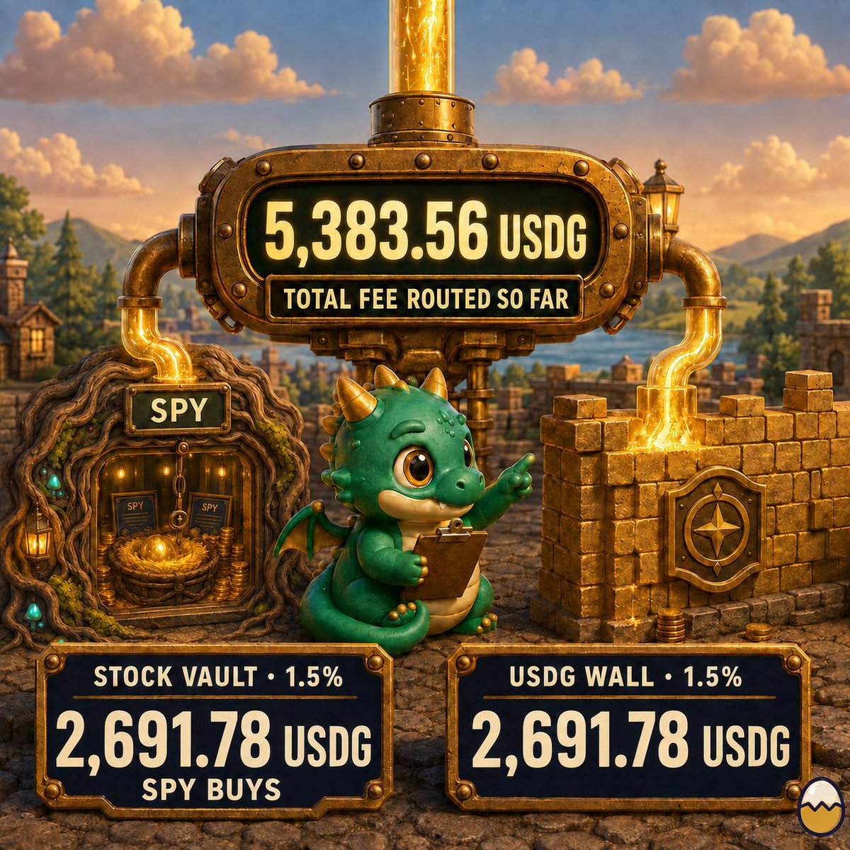 hoard_world's tweet photo. 5383 solana:2u1tszSeqZ3qBWF3uNGPFc8TzMk2tdiwknnRMWGWjGWH  collected with half being redistributed to $HOARD nesters and the other half strengthening the wall!

Wen 10 000 solana:2u1tszSeqZ3qBWF3uNGPFc8TzMk2tdiwknnRMWGWjGWH milestone?

hoardle. https://t.co/s7sjGY0wFM