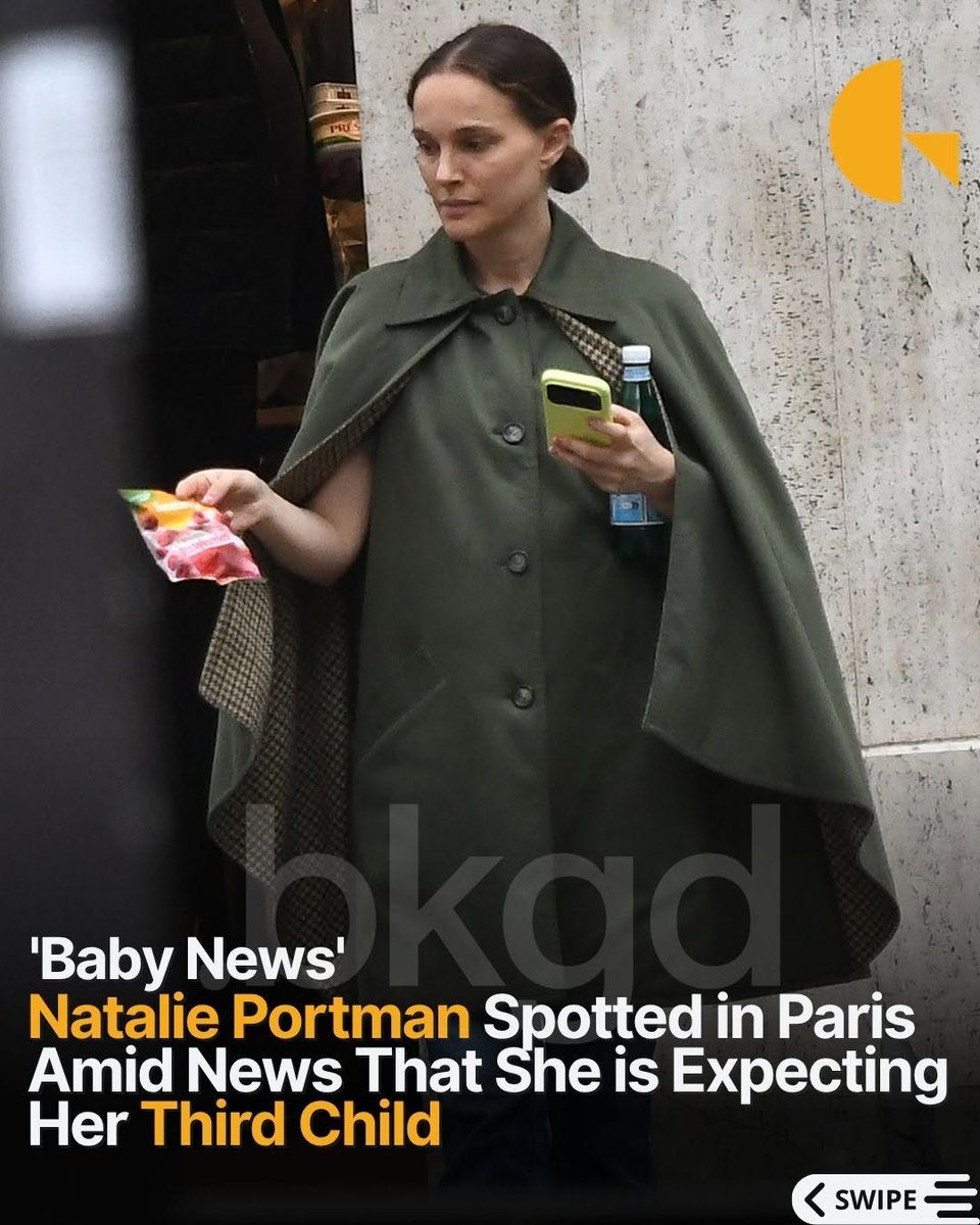 maximo4g's tweet photo. News broke today that  is expecting her first child with Tanguy Destable, and she was seen with her daughter this afternoon.

Living in Paris for years, the 44-year-old actress has been dating the French musician and music producer since mid-2025. Th... https://t.co/p3eLZrz5Ml