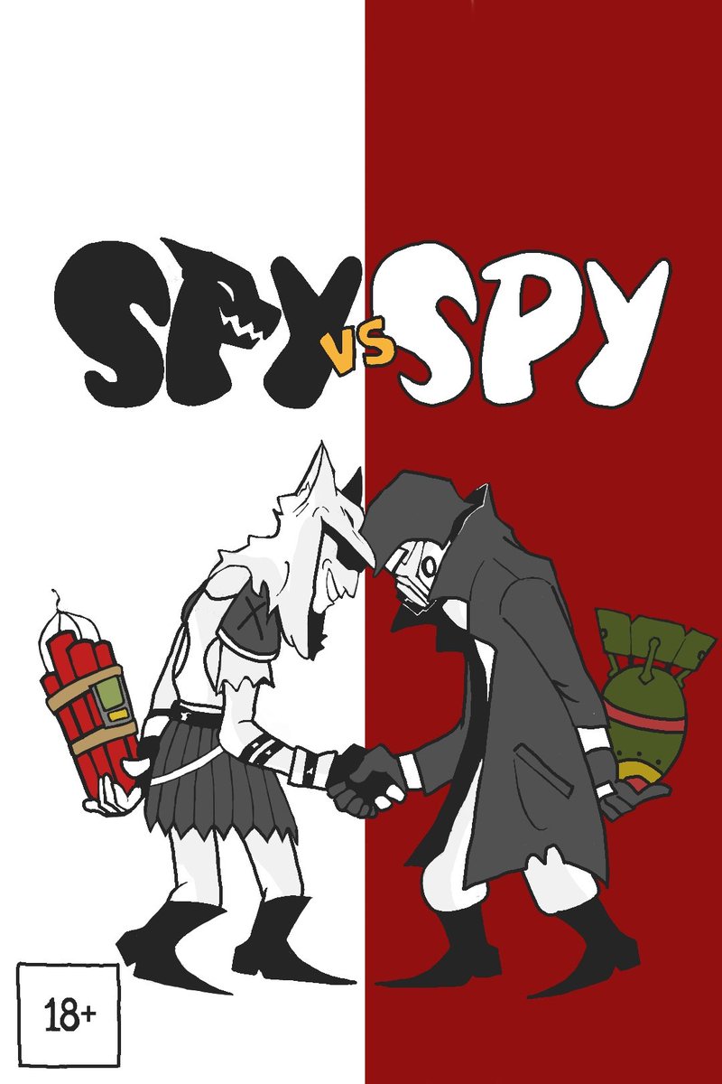 skippygacc's tweet photo. 💣 kaboom. 
Spy vs. Spy https://t.co/VBz4Gl800c