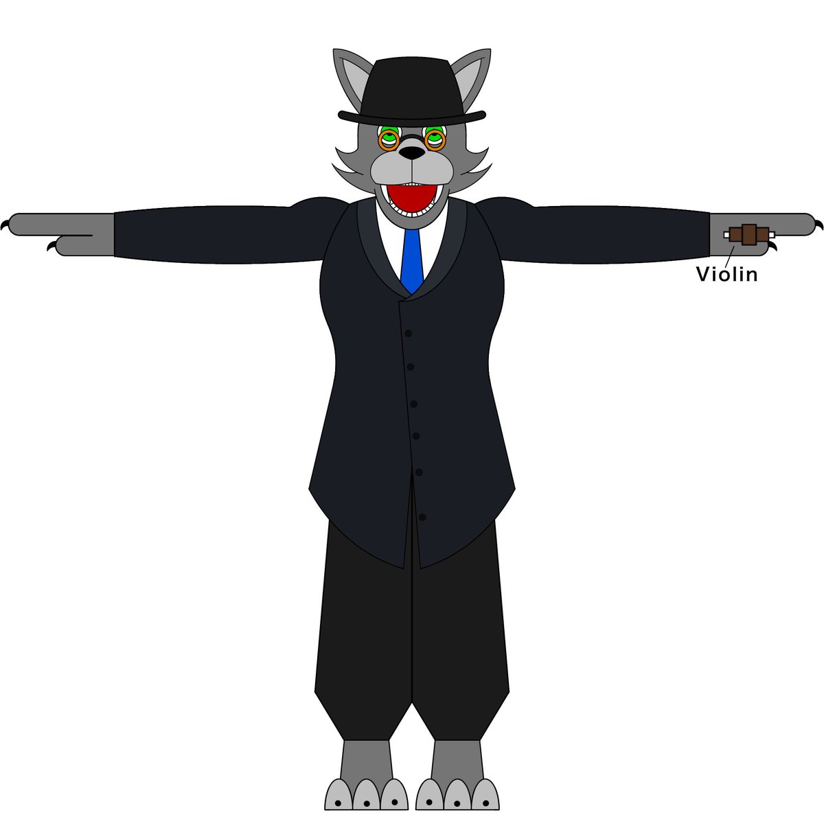ELLIOTWASHER3's tweet photo. Sorry I haven’t posted in a while. College opened again, and I’ve been busy lately. Meet Wesley the wolf! The most adored mascot in the franchise! He carries a violin to play and sing for you his songs! He won’t bite unless you ask for it.
#art #digitalart #commsopen #robotics https://t.co/0UkQkdKlBe