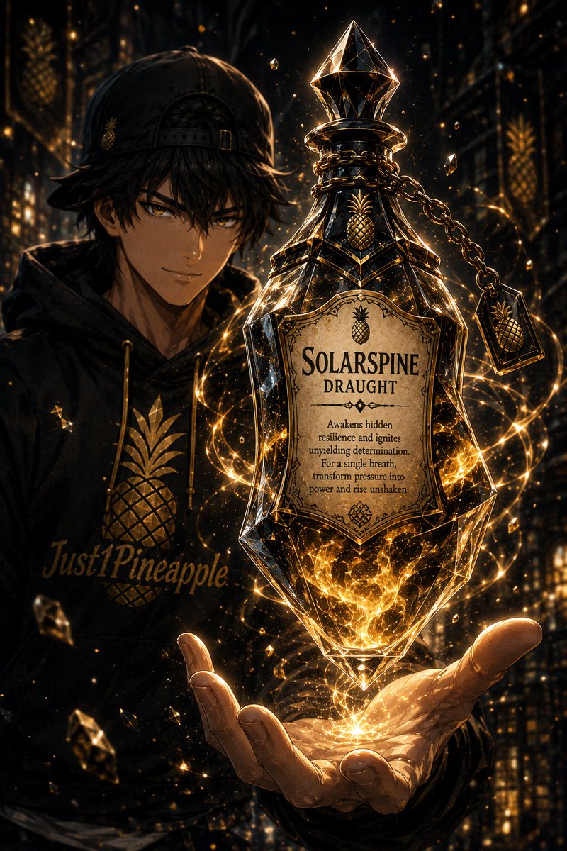 CrownTheSavage's tweet photo. Every character has a story. Now they can have a signature potion too.
This prompt takes inspiration from a character's design to create a unique potion with a custom bottle, magical liquid, unique name, and magical effect.
Prompt in replies
#CrownAI https://t.co/eFj6pxag3b