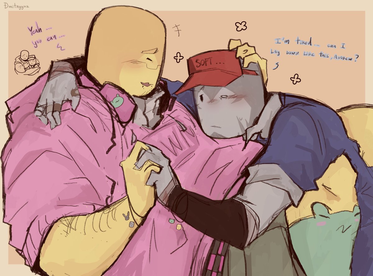 dmitryyxz's tweet photo. resting with him...❤️ (you guys remember my old artstyle? feels a little nostalgic?) #badthingsroblox #ivandrew #robloxartㅤ(this is AU btw- don´t kill me) https://t.co/FuVXUfGOaT