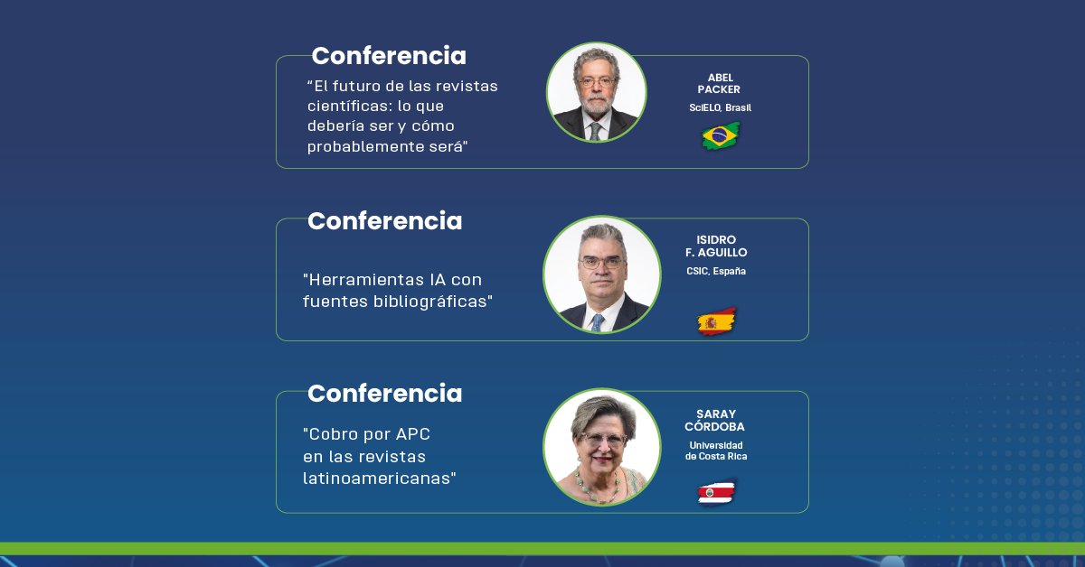 UTEoficial's tweet photo. El futuro de las revistas científicas se construye con múltiples perspectivas.

CRECS 2026 reunirá especialistas internacionales para abordar inteligencia artificial, modelos de publicación, visibilidad, sostenibilidad y los grandes retos de la comunicación científica.

🔗 Inscripciones abiertas: https://t.co/Ce65LI4jjP
📅 23 al 25 de septiembre de 2026
📍 Universidad UTE, Sede Matriz Quito

#CRECS2026 #ConferencistasCRECS #CienciaIberoamericana #UniversidadUTE