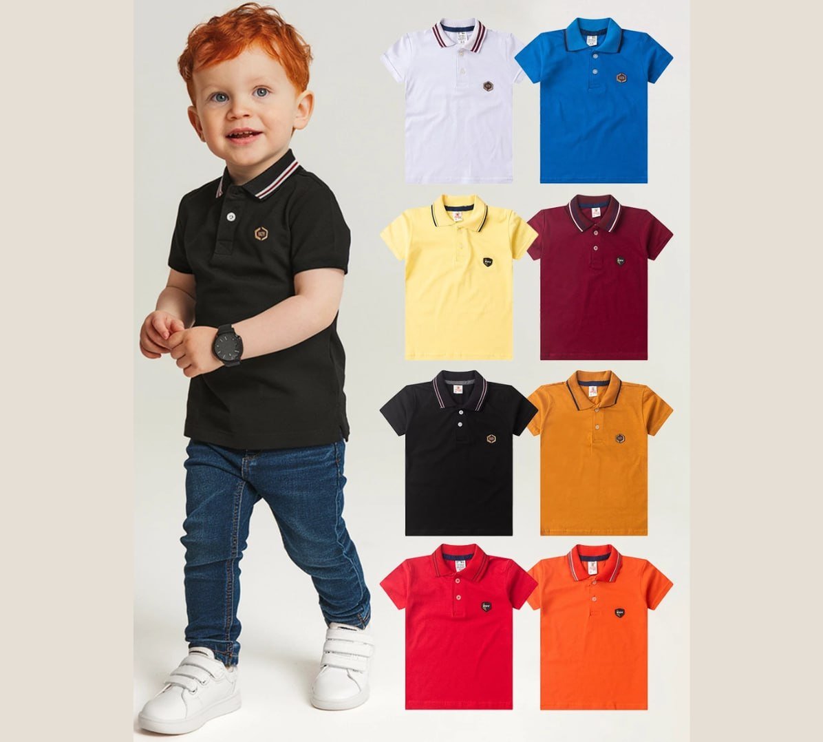 Thaiskellymami's tweet photo. Kit Sortido 4 Camisetas Polo Menino Infantil (Tam. 1 ao 8)

A partir de R$58,90 (14,72 cada)

🔗 https://t.co/RAwUlbsQha

👉🏼 Resgate o cupom de frete grátis

Promoção por tempo limitado

Anúncio https://t.co/dPa7Bm6vM1