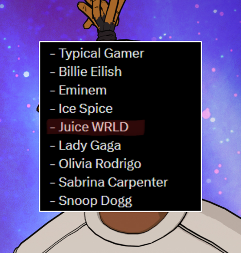 RileyTaugor's tweet photo. Juice WRLD was named in the new Fortnite survey sent by Epic 🤔 https://t.co/Y9RHKHvYSk