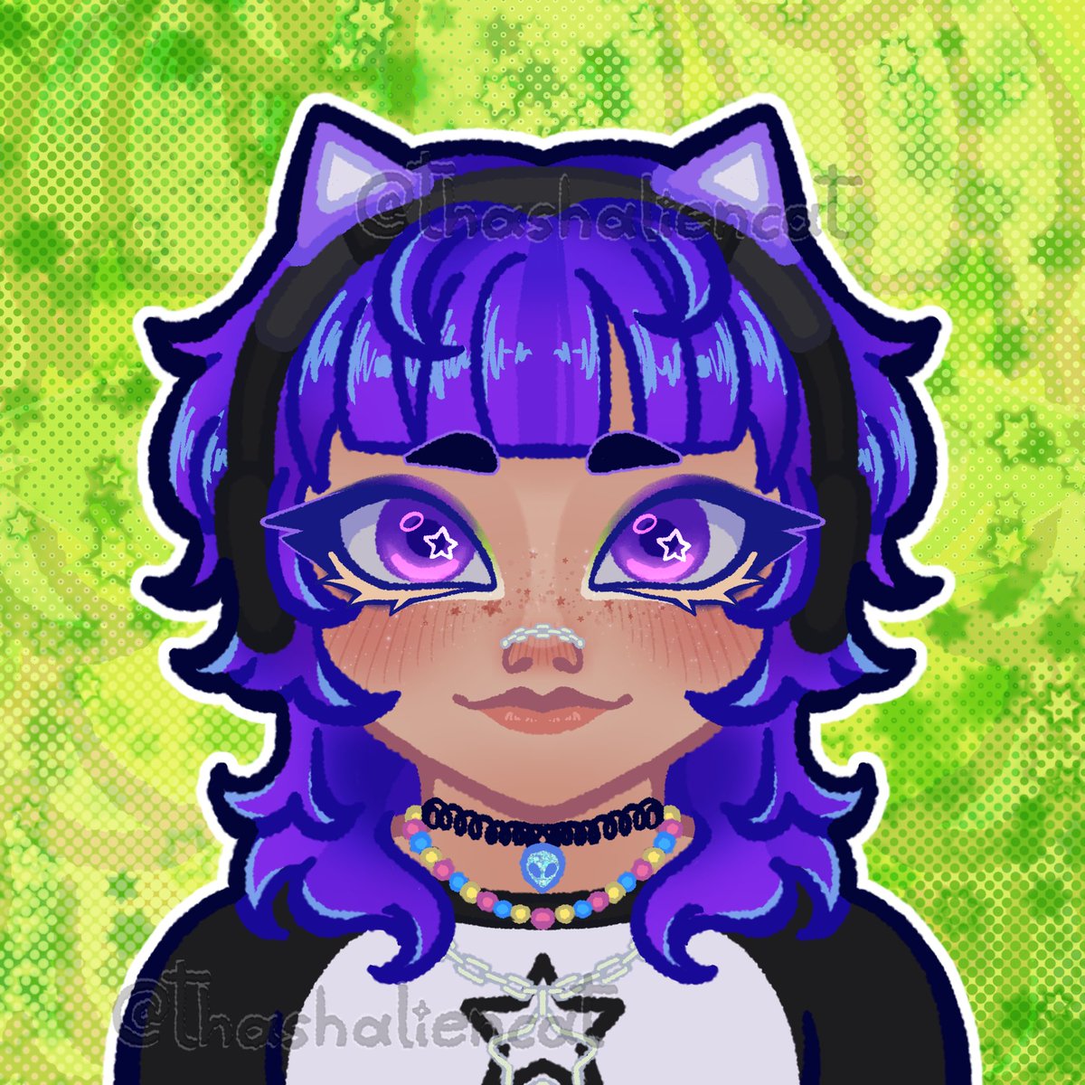 thrashaliencat's tweet photo. My human skin required an update :]
#digitalart #art #artpersona https://t.co/wrfmaf3pK8