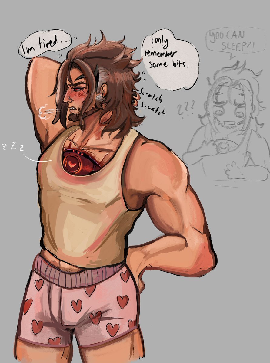 timberinspace's tweet photo. Update! 💜 bro just woke up #emre #overwatch https://t.co/paAlqsHw8G
