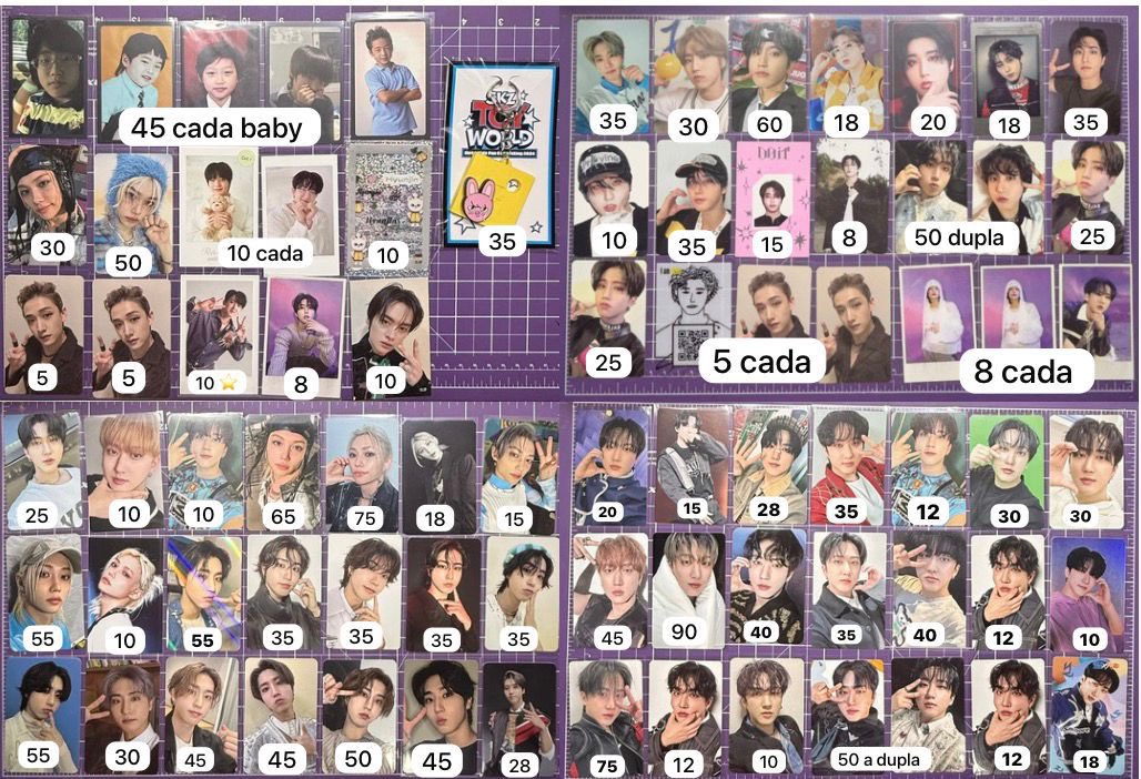 hyunesco's tweet photo. *VENDO | DROP PESSOAL STRAY KIDS*

 *Valor do set:* R$ 3.424,00 + frete 
PAGAMENTO A COMBINAR, POSSO DIVIDIR O PAGAMENTO EM ATÉ 3x PARCELAS (uma entrada mais duas parcelas)

• Vendo apenas o set completo (posso fechar se sair 90% do valor) 

Venda vendo skz Felix patinha baby https://t.co/v6TAFanoIc