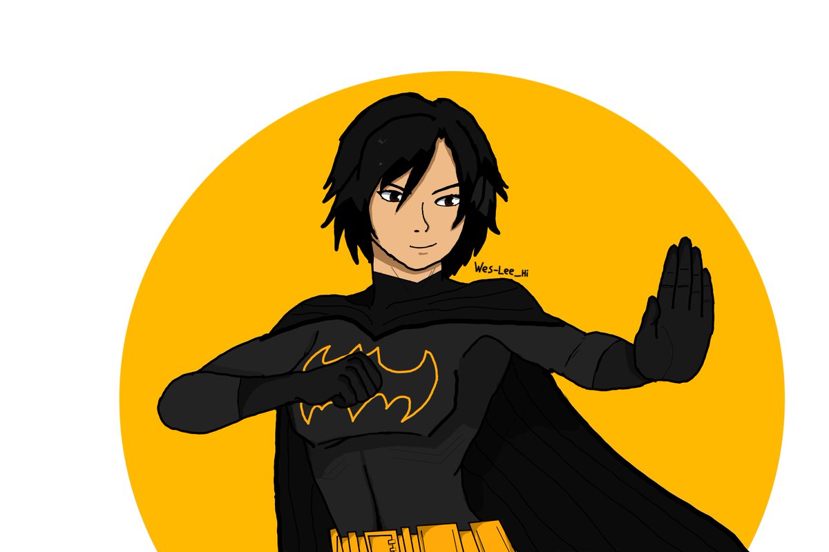 Wes_Lee_Hi's tweet photo. I recently started doing digital art and I drew these two pictures of Cassandra Cain #batman #DCART #dcfanart https://t.co/bASIWJWbjw