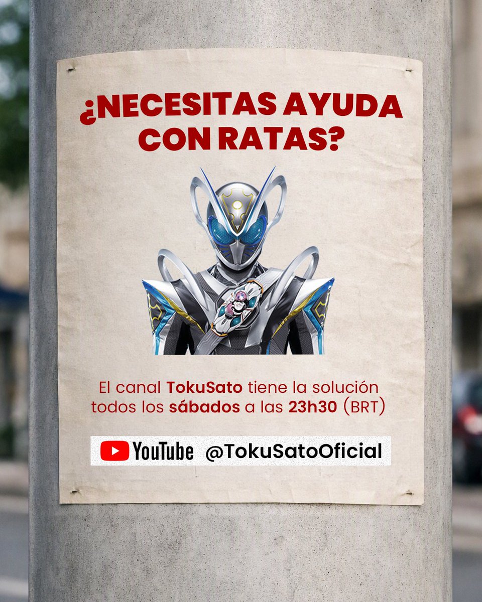 TokuSatoOficial's tweet photo. A TokuSato tem a solução pra você! Não perca as aventuras de Kamen Rider My-th a partir deste sábado, às 23h30h (BRT). Os cinco primeiros episódios serão gratuitos, com dublagem e legendas. https://t.co/V6M1arYH2n