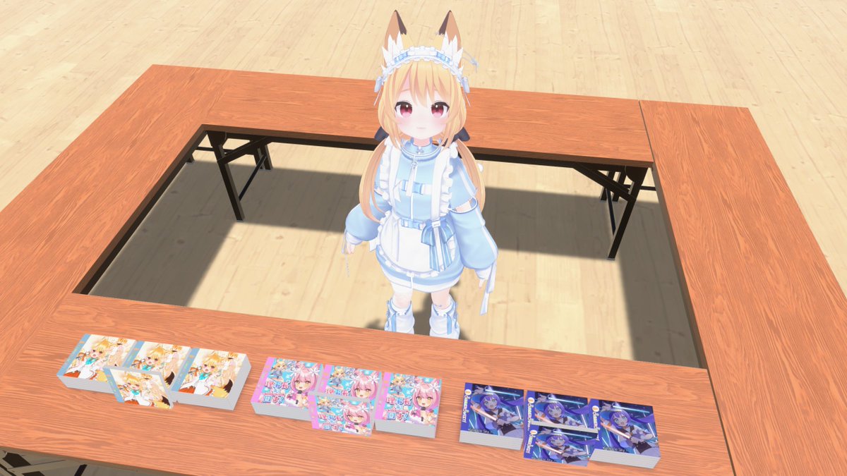 ing_VRC's tweet photo. おはようございます、繁忙期が落ち着きましたので徐々に顔出していきます😌
本日はあまなつちゃんが６周年を迎えるので色々準備しております🙌 https://t.co/0d9tlSZCQs