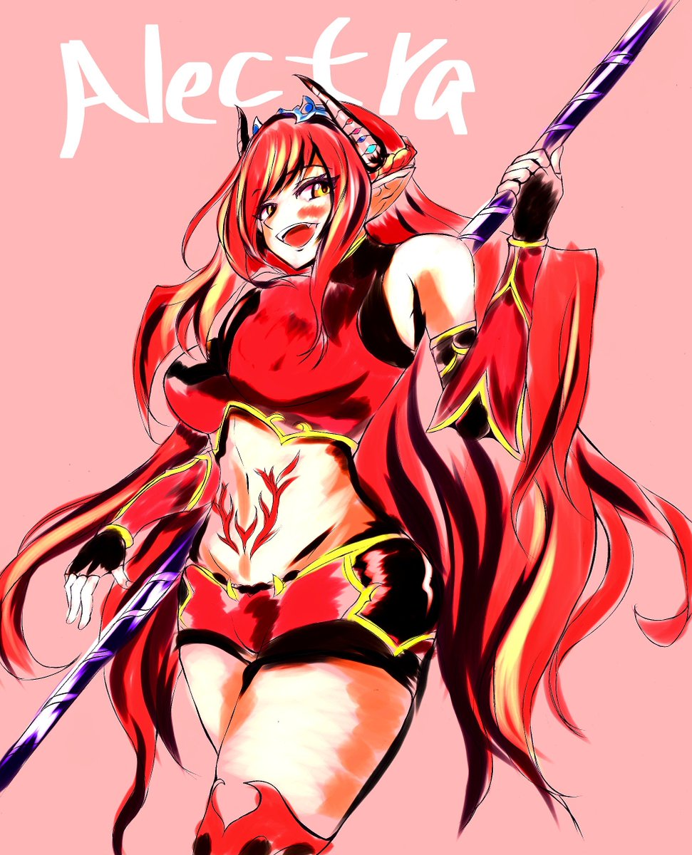 Y68076814's tweet photo. 自分史上最高のアレクトラの1枚が描けました。今ある全ての画力と今までのアレクトラへの感謝と愛、これからのアレクトラ愛、その全ての1枚！アクション対魔忍サポーター実装おめでとう…5年前の初登場からこんなにも沢山のアレクトラの歴史に立ち会えて本当幸せ！大好き
#対魔忍RPG
#アクション対魔忍 https://t.co/QDjosbqA57