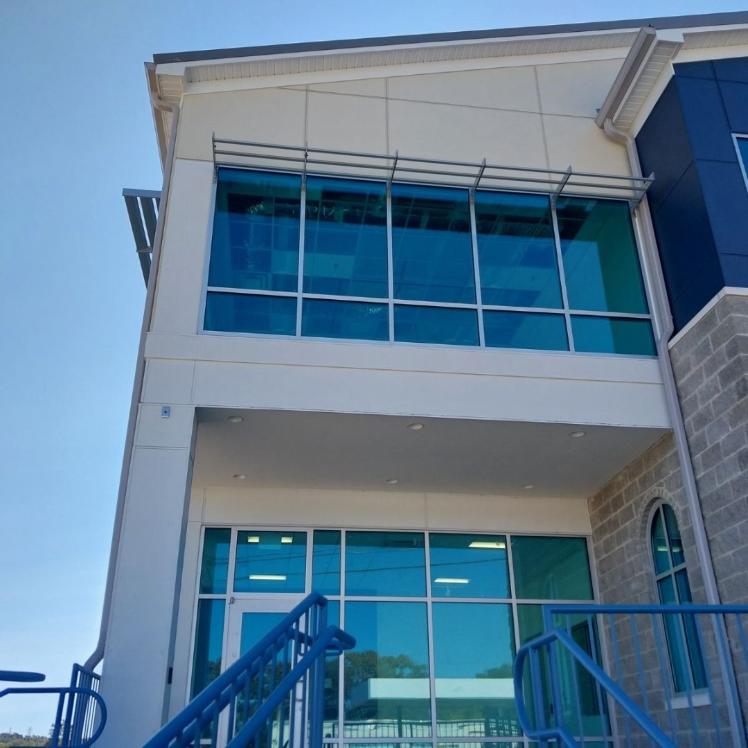 LCCEnterpriseVA's tweet photo. Built for the project. This work at Harrisonburg Public Works highlights commercial glazing across windows, entrances, and larger architectural glass openings.

Proud to put LCC craftsmanship to work right here in Harrisonburg. #CommercialGlazing #HarrisonburgVA #LCCEnterprises https://t.co/wo6WF6mVBc