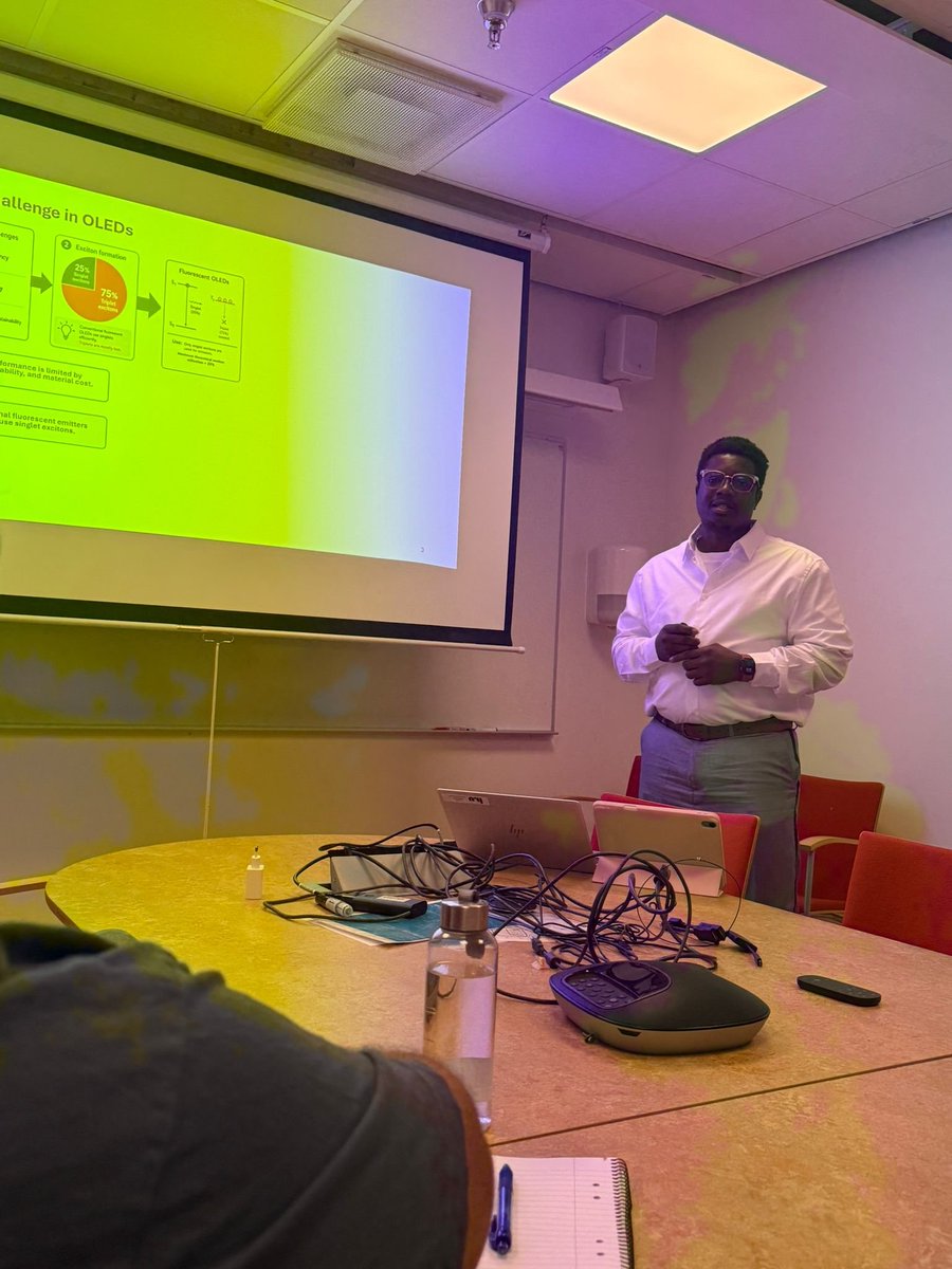 Ujglobalphysics's tweet photo. π Congratulations, Joshua & Emmanuel!π
A big congratulations to Joshua Dakim and Emmanuel Oloyede on successfully completing their research internships at LinkΓΆping University, Sweden, through the UNIJOS Global Physics Network.
#Physicsuj #Unijosglobalohysics #Unijos https://t.co/bXqRxsFIvJ
