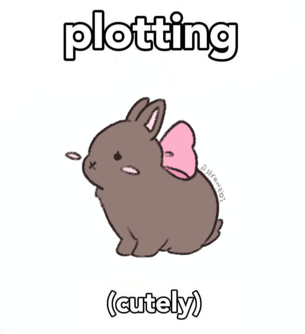 strawebi's tweet photo. this is a bunny https://t.co/xo5YbOKbfJ