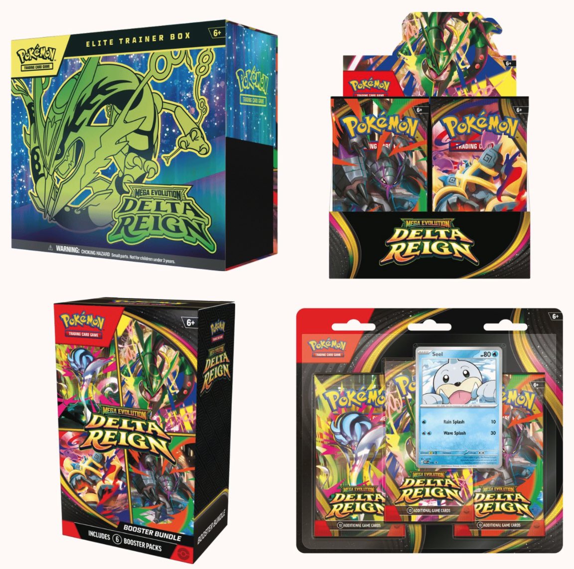 dekkonnann's tweet photo. Pokémon 

Amazon and Best Buy Early Links for Delta Reign! 
Officially Releasing on November 6th. Bookmark & Follow, We'll Post Any Drops!

Amazon
Elite Trainer Box 
https://t.co/Q0qa0DciXu
Booster Box 
https://t.co/mjOzCK5lFW
Booster Bundle 
https://t.co/Amnb11KlTS
3 Pack Blister 
https://t.co/lowlXmKjjG

#ad #Pokémon