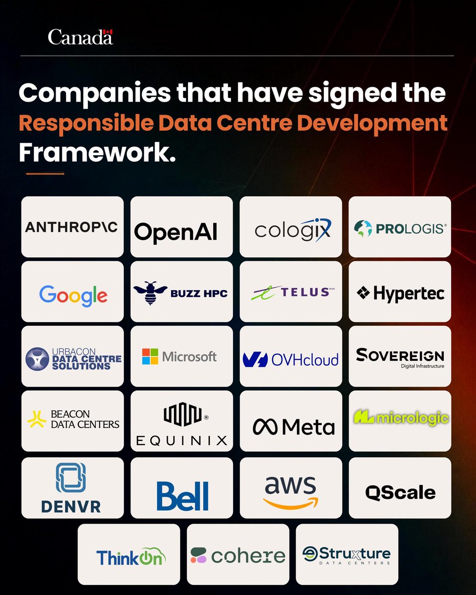 EvanLSolomon's tweet photo. This is Canada’s moment to build, and we will build responsibly.

We need the infrastructure to power our AI economy, strengthen our sovereignty and create opportunities for Canadians.

Build the capacity Canada needs. 
Build it responsibly. 
Build it on Canadian terms. https://t.co/J7ujSymY56