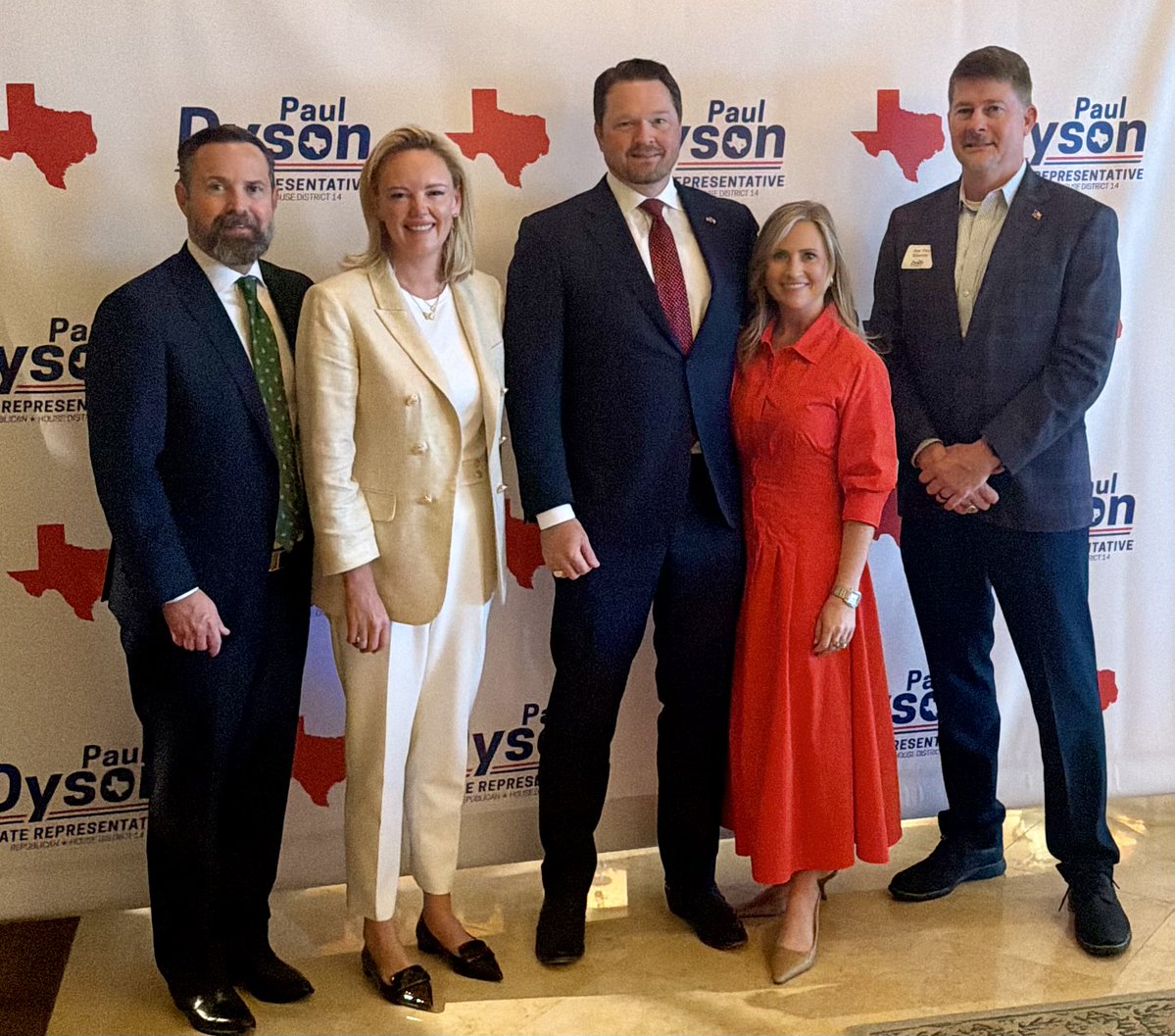 Burrows4TX's tweet photo. Great turnout in Bryan today for Rep. @PaulDysonTX, with conservatives from across the region coming together to support his re-election campaign for HD 14.

Paul has been a tireless advocate for this important part of our state, home to Texas A&M University and a growing hub for jobs and innovation. He’s working to make sure this community has the resources it needs to stay affordable, competitive and full of opportunity for hardworking Texans.

Thank you to Rep. @WhartonForTexas for joining us and to everyone putting in the work to send Rep. Dyson back to Austin! #txlege