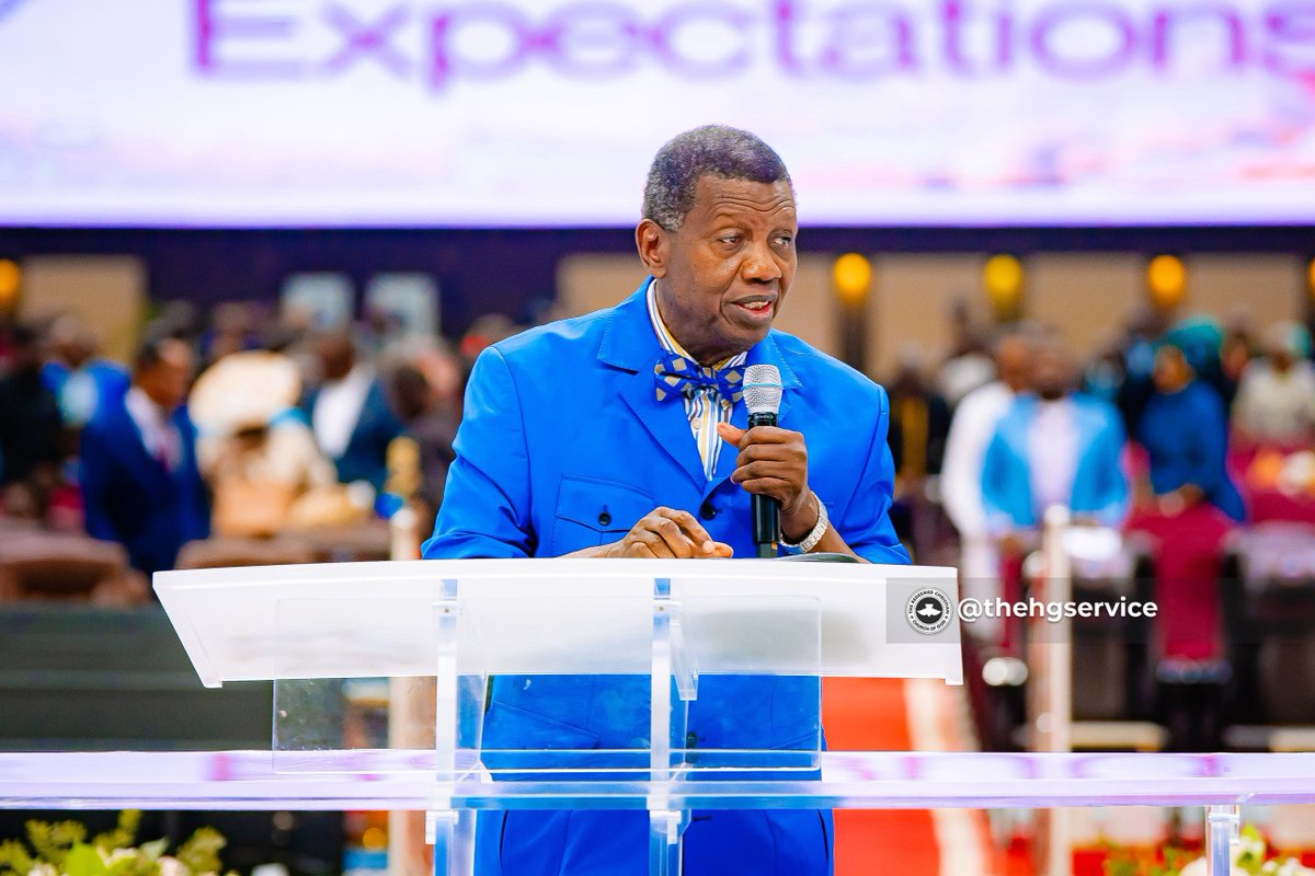TheHGService's tweet photo. September 2026 Holy Communion Service 

Minister: Pastor E. A. Adeboye 
Theme: Beyond Expectations 
Text: 1 Corinthians 11:23-25

In the  Bible text, the Almighty God is saying to His disciples that the major reason why He established the Lord's supper is so that His disciples would remember Him.

▪︎ If you're sick, as you eat the bread, remember that while He was on earth, He healed the sick.
Remember that not only can He heal, but He can also make the sick whole.

▪︎ Remember that in Mark 5:25-34, a woman touched the hem of His garment and was healed. Not only was she healed, but He also made her whole.

▪︎ Remember that not only can He cure the incurable, but He can also raise the dead.
John 11:39-43

▪︎ Remember that you're partaking of the bread that is symbolic of the body of the One Who can heal the sick and make them whole.

▪︎ When you come to eat the Holy Communion and there is anyone with a financial need, remember that He fed 5000 people with a few fishes and bread. John 6:5-13
As you eat this bread, remember that occasion and be confident.
He will not only supply your need, but He will also meet your needs beyond expectations. 

▪︎ If you come to the Holy Communion sad, remember that in John 11:35-44, He wept, but joy came afterwards. 
Remember that not only will your sorrow be gone, but you will also laugh last.

▪︎ Remember that in Mark 4:35-41 when there was a storm, He slept.
When you come to the Holy Communion, remember that He has stilled storms before. Be calm, relax, all is going to be well.

I have good news for you;
The Bible says weeping may endure for a night but joy comes in the morning.
Whatever is bothering you tonight, before morning, it will be gone.

▪︎ When you come to drink the wine, remember that in John 14:12, He said you will do greater works than He did. 
You shall do these by the power of the Holy Ghost.

Remember the words of the One Who said you will not be an ordinary Christian. 
You will do greater works beyond expectations, by the power of the Holy Spirit.

Salvation Call
All these promises and blessings are only applicable to those who are a part of the family of God.

If you haven't given your life to Jesus or would like to rededicate your life, ask the Lord to have mercy on you, forgive your sins, wash you clean with His blood, and save your soul.

Prayer Points
▪︎ Father, as I eat this bread tonight, let all my needs be met, and even more.

As you drink the wine, cry to the Almighty God:
▪︎ The power to do more than You did, release into me tonight.

#BeyondExpectations