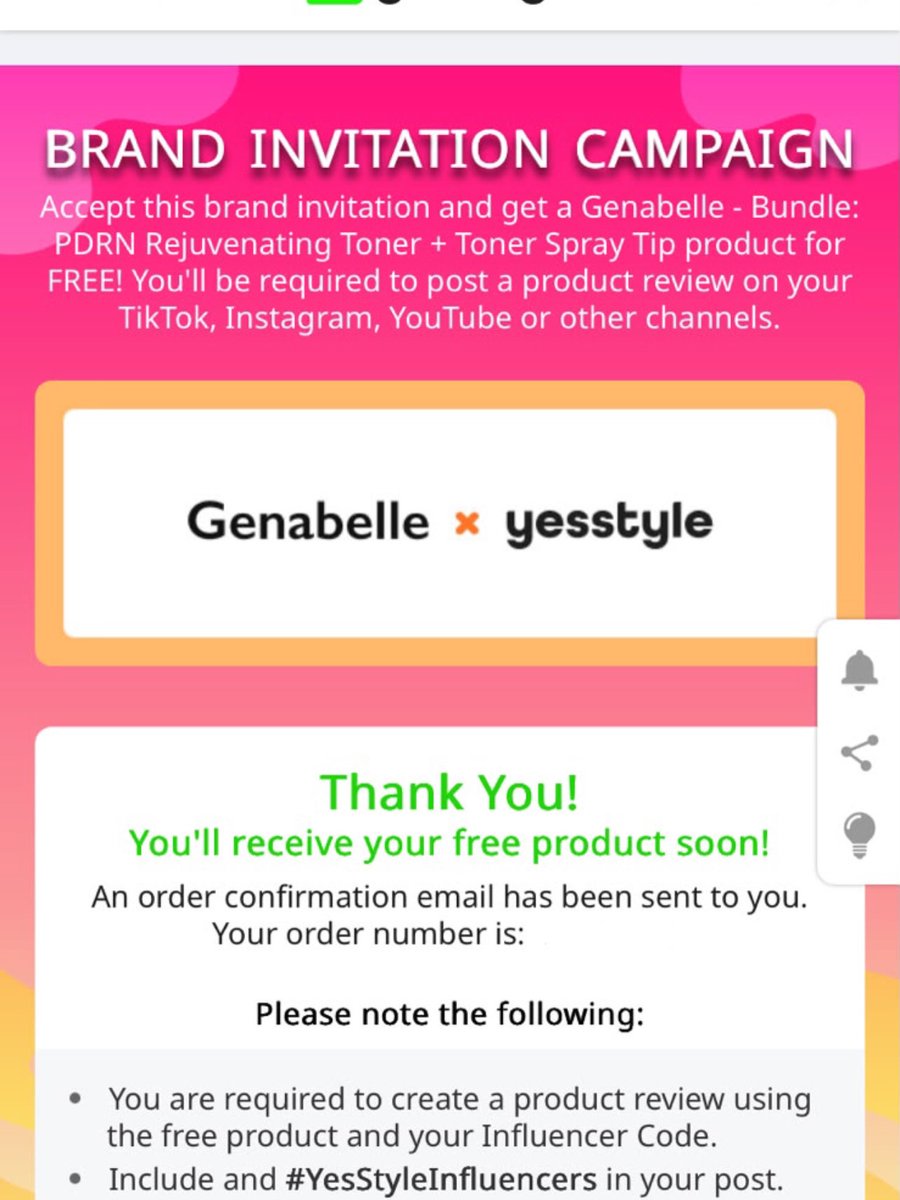 arielb1977's tweet photo. PR unboxing from YesStyle! Excited to try the Genabelle PDRN Rejuvenating Toner with the Toner Spray Tip. Thank you for this opportunity—I can’t wait to share my honest experience! @genabelle_skincare @yesstyle https://t.co/FYnjWdiy6s