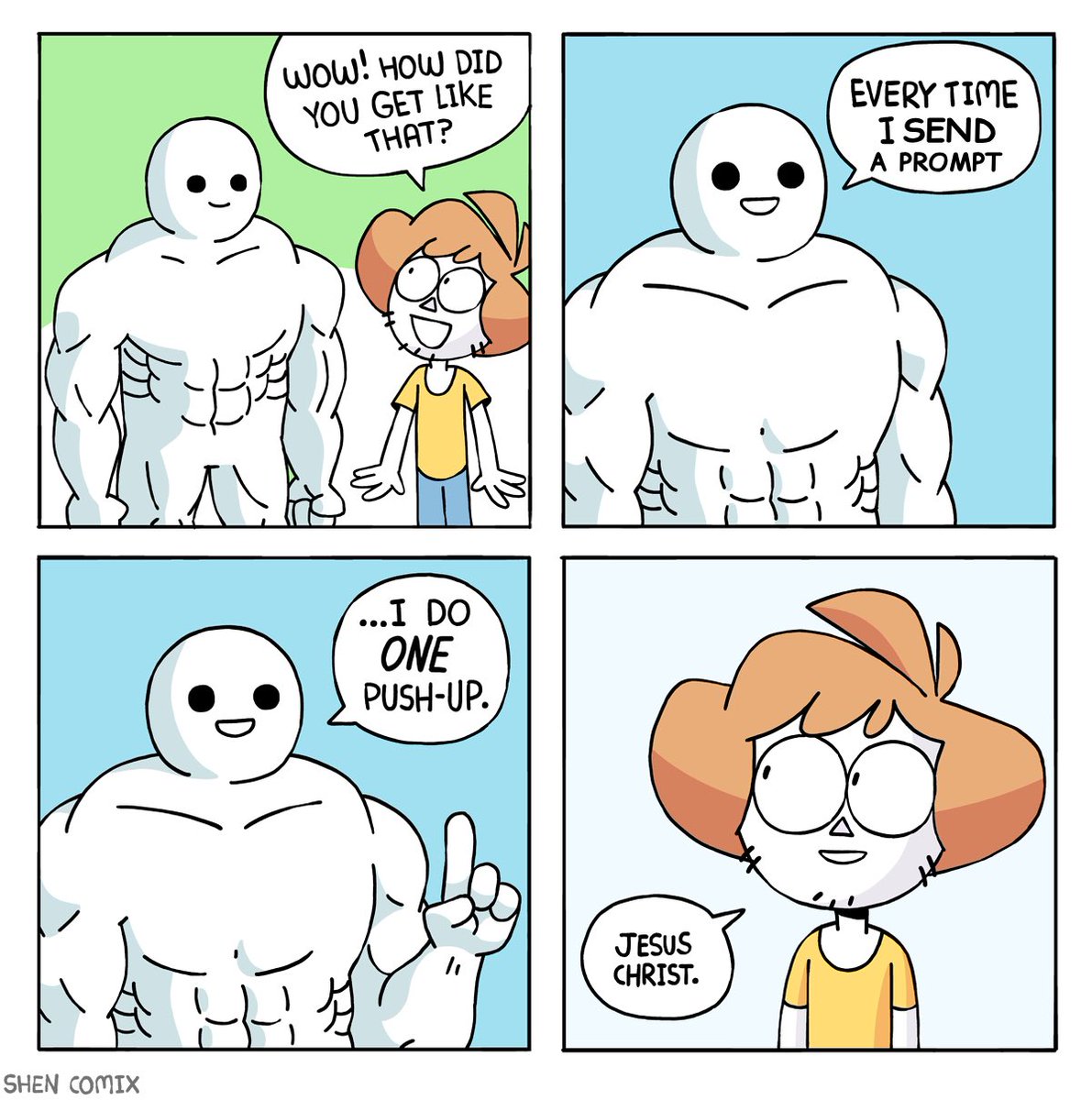 thecodearcade's tweet photo. I‘mma be jacked at any rate https://t.co/2PJxktYBEk