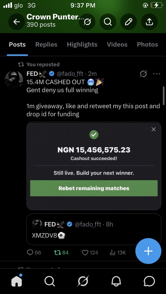 Mr_xtract's tweet photo. @fado_fft Done ✅. Boss remember me today Biko I’ve tried @fado_fft 

8108867813 OPay 
Name initials: G A plsssssssssssssssss https://t.co/PG5nq9xo2a
