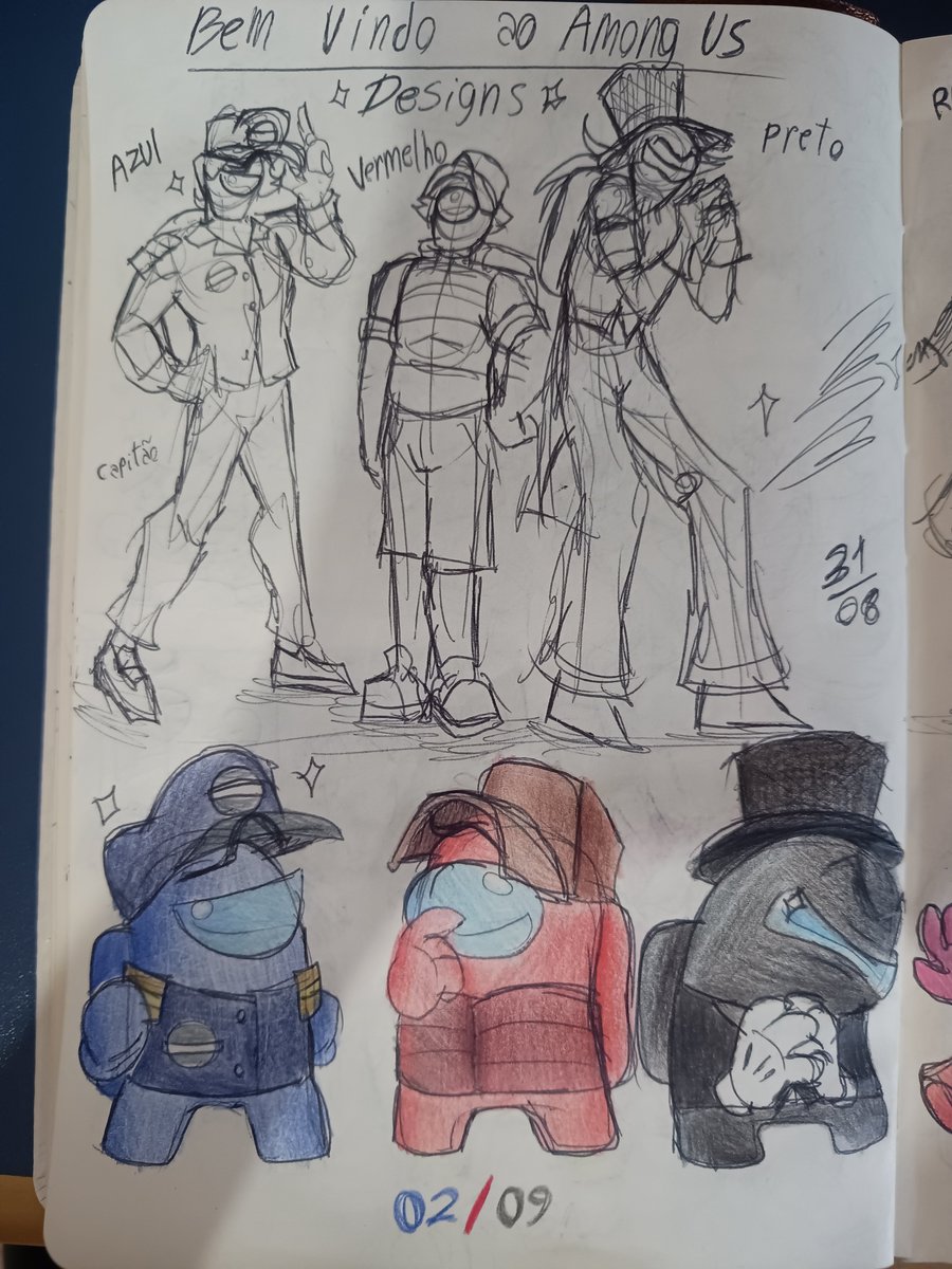 BunnexB's tweet photo. Okay so, there's an Brazilian series about Among us that I watched back when was releasing the episodes, and then I watched the official show, so I thought with myself:
"Why not draw the characters, but as if they were from the Among us show?"
#amongus #amongusshow ? https://t.co/MlmuuMUeJP