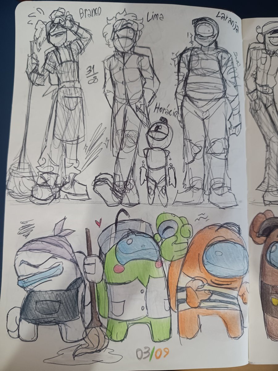 BunnexB's tweet photo. Okay so, there's an Brazilian series about Among us that I watched back when was releasing the episodes, and then I watched the official show, so I thought with myself:
"Why not draw the characters, but as if they were from the Among us show?"
#amongus #amongusshow ? https://t.co/MlmuuMUeJP