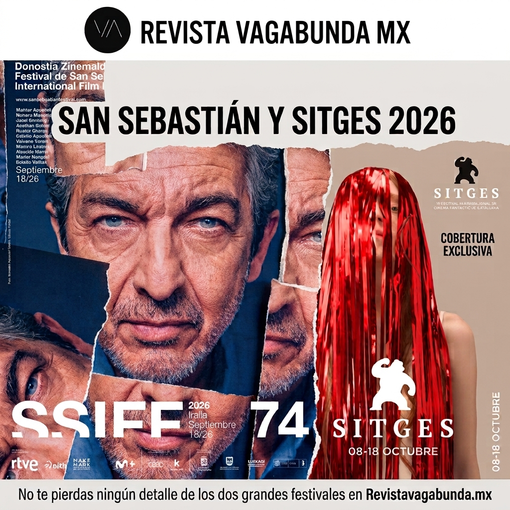 vagabunda_mx1's tweet photo. SAN SEBASTIÁN / SITGES. ¡Arrancamos los festejos de 10 años de @vagabunda_mx1 con las próximas coberturas de ambos festivales, a través de la corresponsalía de @LaloAragonOax! 🤩🥳
#SanSebastian #SSIFF #ssiff2026 #sitges2026 #FestivalesDeCine #VagabundaMx https://t.co/VqjgfEnM3s
