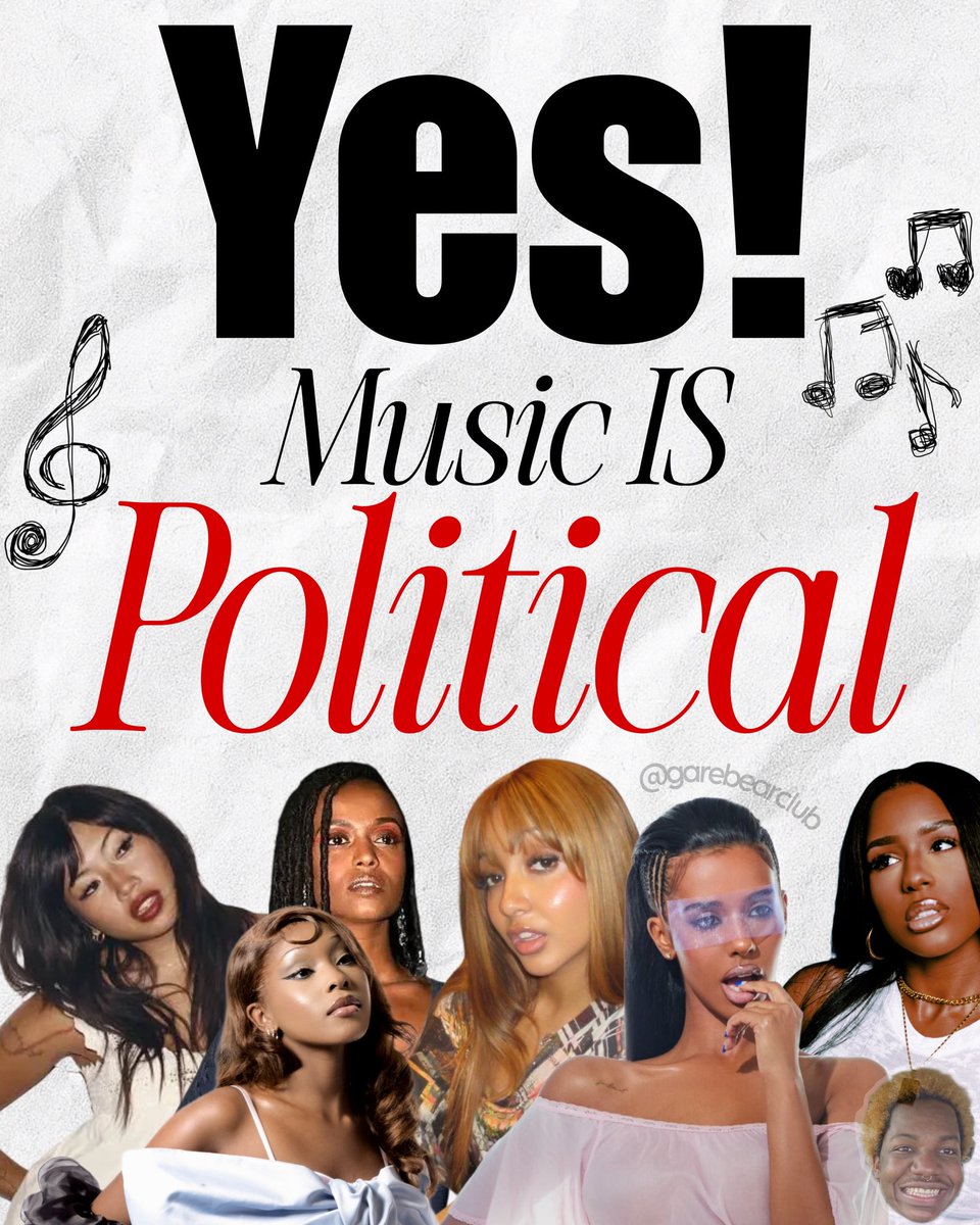 Zyceii's tweet photo. Yes… Music is POLITICAL!! [A Thread] https://t.co/kmc7xJfLb1