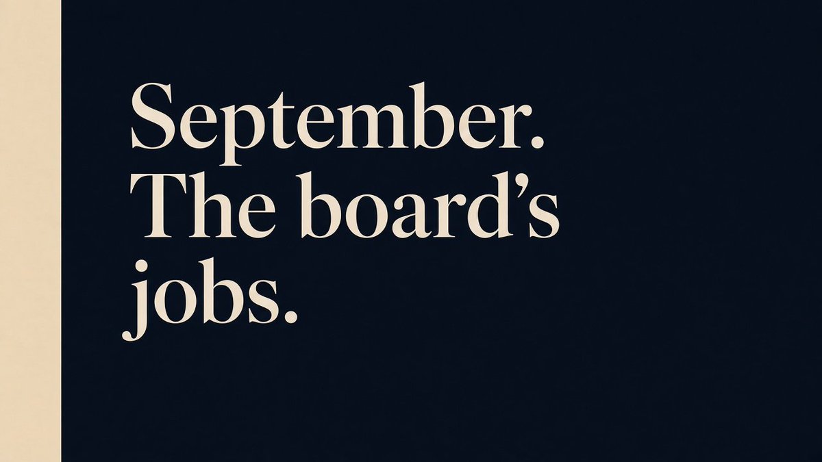 JoshuaMangas's tweet photo. September’s started. If you chair a school, a few things actually changed this week.

Here's all the things you might want on your radar for September. 🧵1/9 https://t.co/YC4TtrzYjP