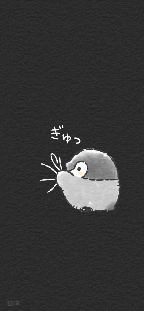 k_r_r_l_l_'s tweet photo. ぎゅっとしがみつくコウペンちゃん待ち受けです https://t.co/hXLplqBaHv