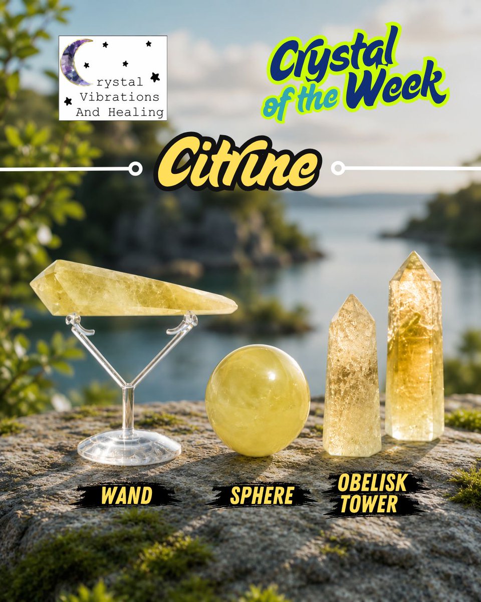 WWEDawnMarieECW's tweet photo. โ๏ธ๐ Weekly Crystal Spotlight: Citrine
Known as the Stone of Success & Abundance, Citrine is believed to inspire prosperity, positivity, confidence & motivation. โจ
๐๏ธ Explore our crystal collection:
https://t.co/G6BcHkdVq5
#Citrine #StoneOfAbundance #CrystalVibrations https://t.co/GtH2CEVCEF