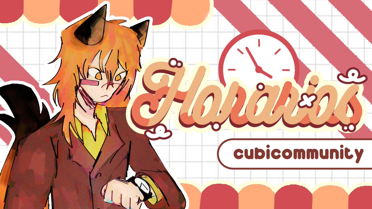 Cubi_Community's tweet photo. ꜆˶ᵔᵕᵔ˶)꜆  ﹒  𝜗    𝚈our watch is 
keeping time 🕰️ 

¡Un nuevo mensaje ha llegado al servidor!  ⊹

Ya están disponibles los horarios para la dinámica de Pinturillo de mañana! https://t.co/T2oe9ayUIE