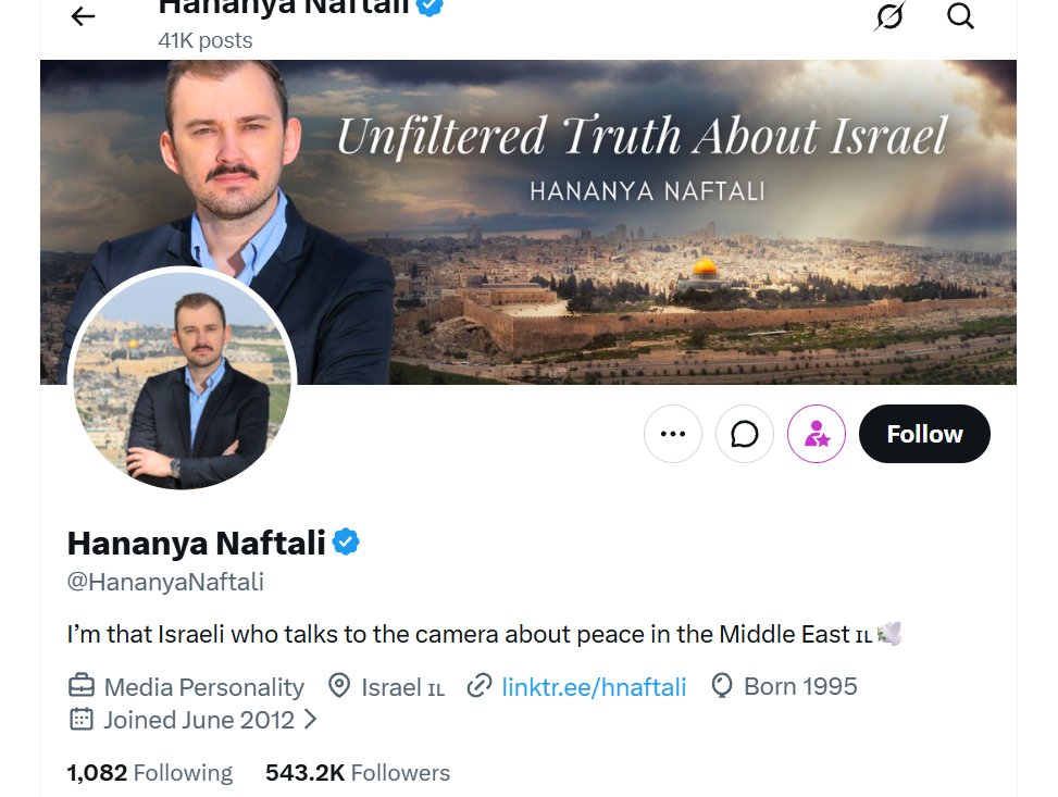 FedUp42069's tweet photo. @HananyaNaftali Motherfucker you're in Israel. Shut the fuck up. https://t.co/3iiOXxozQG