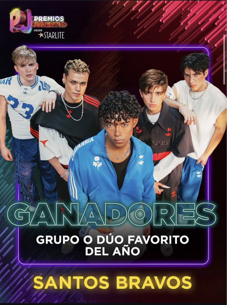 TheLatinRundown's tweet photo. Santos Bravos wins group or duo of the year at the 2026 Premios Juventud https://t.co/mT8VFxMb9X