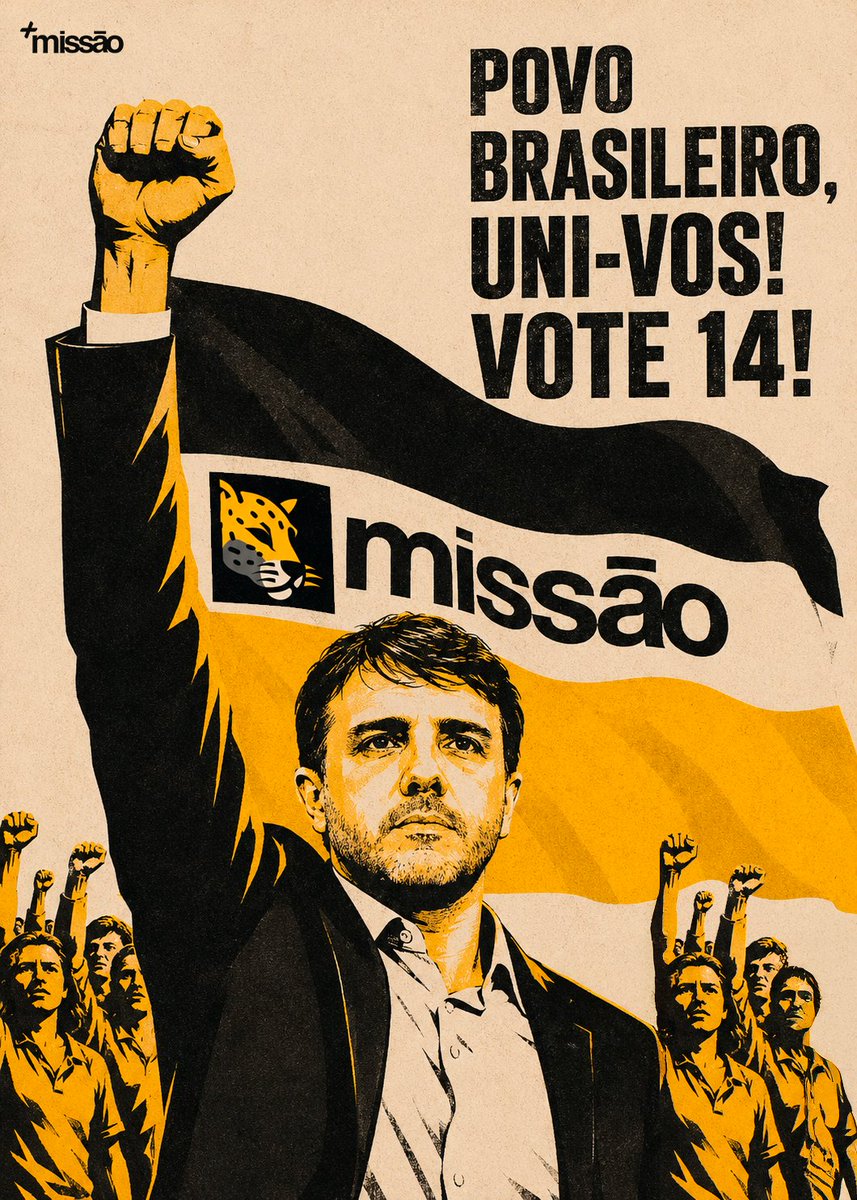 maismissao's tweet photo. Povo brasileiro, uni-vos!

Vote 14. https://t.co/jXARhKjKVI