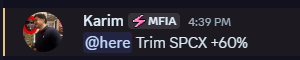 KMNxTrades's tweet photo. $SPCX   +158%

One of my favorite entry models, taught to me by @ohiain . The 15/30m pivot. 

The idea is simple, buy strong names on weakness into key levels / MAs. The more layers of probability that you stack, the better.

How I entered:

Yesterday it flushed early into the 21ema. Waited for the first green 15m candle to form, once that high was taken out and VWAP was reclaimed I got in. Set my stop to the low of day.

Super Tight risk with a lot of upside potential, try it out.