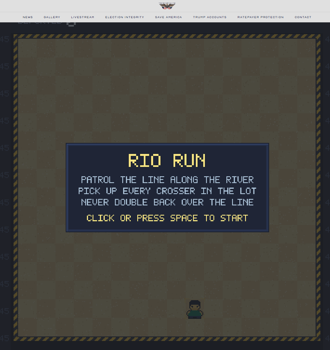 CriticalSlop's tweet photo. The White House just released https://t.co/XovyejlwXV

Includes hit classics like Rio Run https://t.co/eHCxtahiX6
