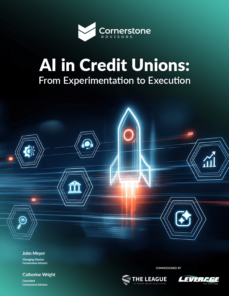 CstoneAdvisors's tweet photo. In research for The League of Credit Unions &amp; Affiliates and Leverage, John Meyer &amp; Catherine Wright find 96% of CUs using AI in operations are leveraging generative AI for internal knowledge management &amp; process documentation.

👉 https://t.co/OktTdDE0iX

#cornerstoneresearch https://t.co/nHE0lpbcpg