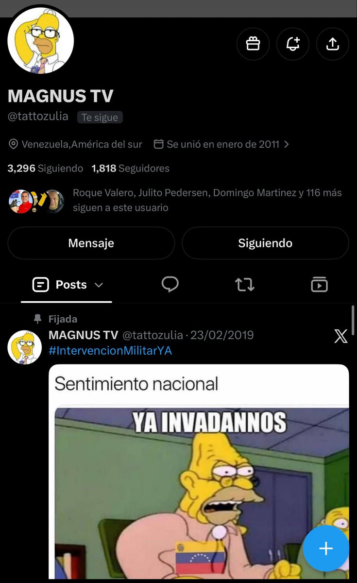 RoiLopezRivas's tweet photo. Tu pediste invasion militar extranjera contra tu país. No eres venezolano. https://t.co/68cfreqkzW