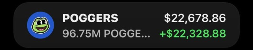 Stevengarayb's tweet photo. 🚀 $POGGERS is absolutely SKYROCKETING!

Printing massive gains from my Alpha Telegram group 🔥

If you’re in the TG, your copy trade would be riding the same move with me. 💰📈

CA: 49FXK7sSJT9f6c9WQ36VsaN73XmBiCQfgsELTqAFqrcK https://t.co/japb8wvY5Q